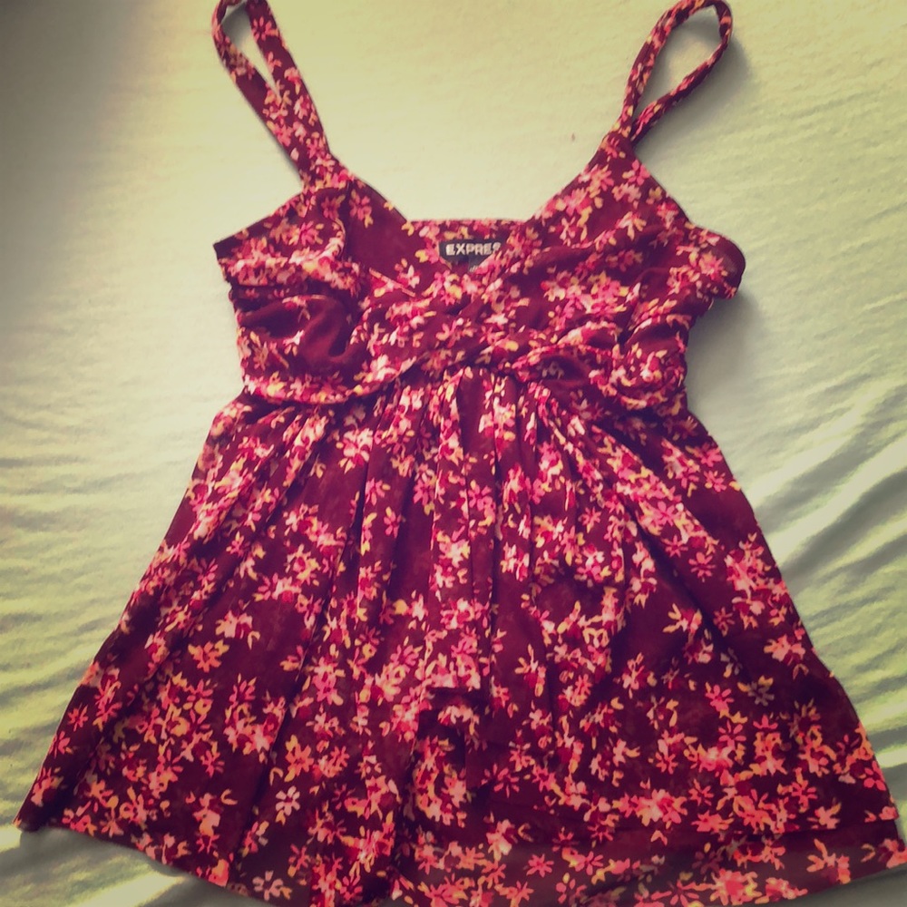 Express floral tank